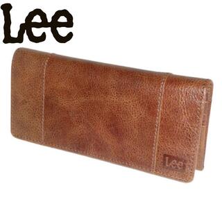 リー(Lee)のLee かぶせ長財布  320-1896 チャ(長財布)