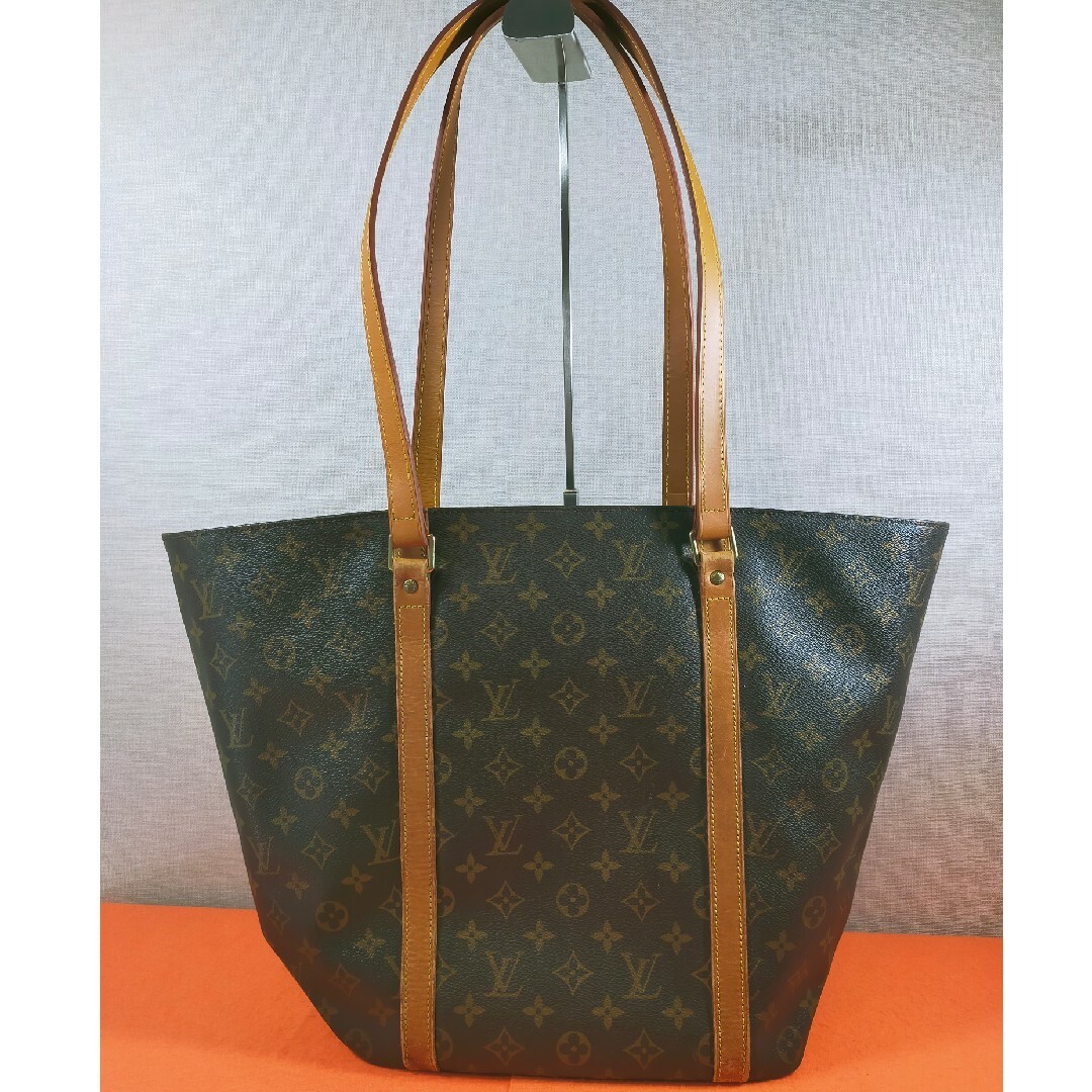 LOUIS VUITTON ルイヴィトン サックショッピング モノグラム 本革