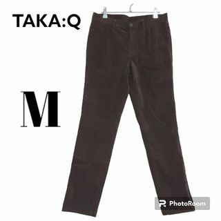 タカキュー(TAKA-Q)の【タカキュー】TAKAQ☆カジュアルパンツ（M）ブラウン　ストレート　美品　秋冬(その他)