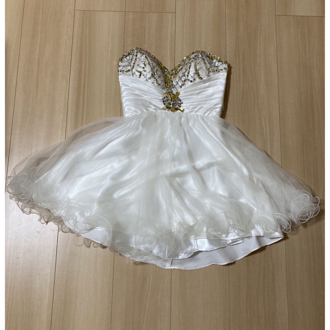 [誕生日ドレス]ホワイトミニドレスIRMA(イルマ)