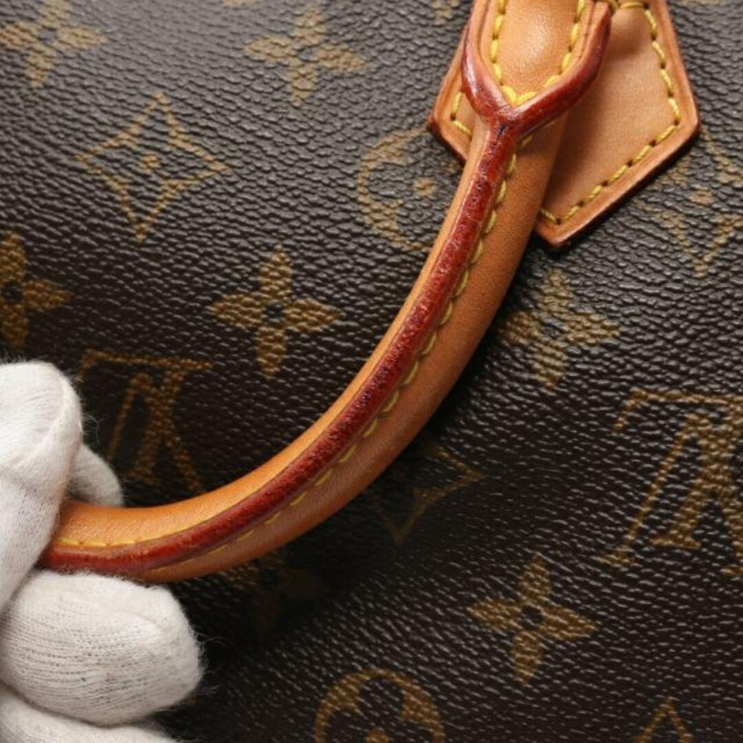 LOUIS VUITTON - スピーディ40 モノグラム ハンドバッグ PVC レザー ...