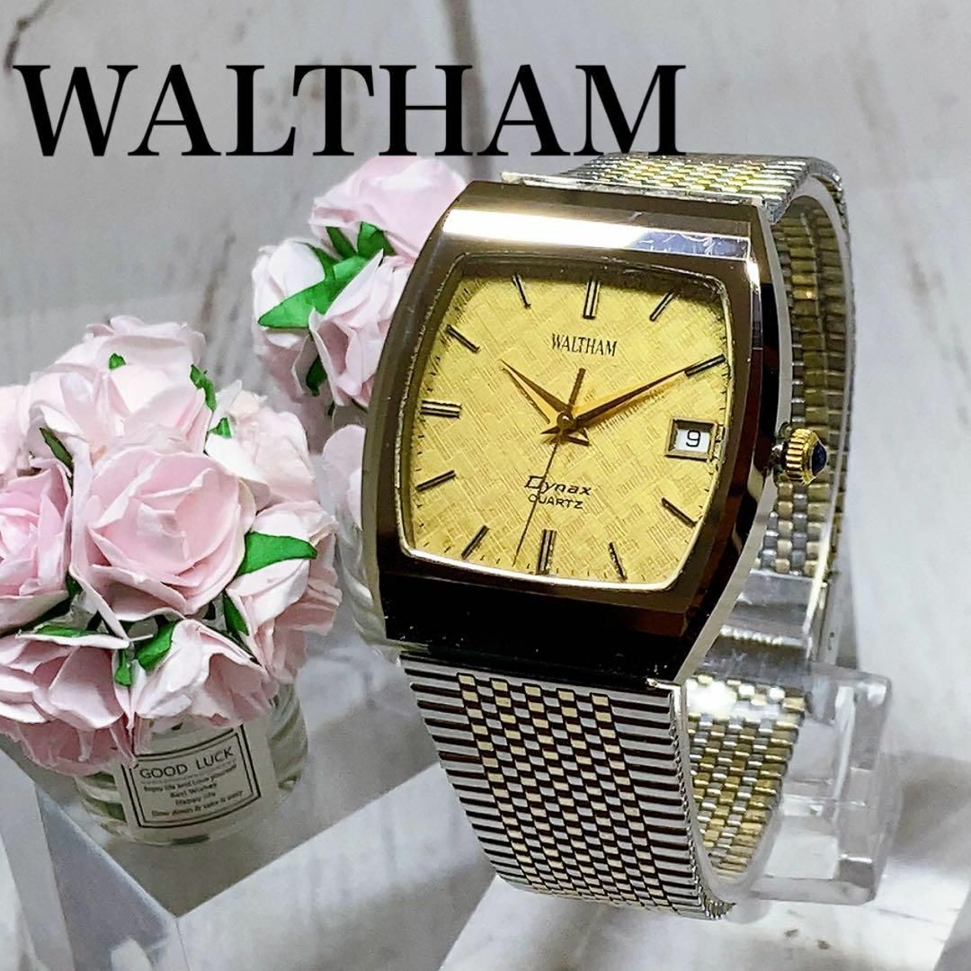 Waltham(ウォルサム)の男性用腕時計メンズウォッチ Walthamウォルサムスクエア海外ブランド2226 メンズの時計(腕時計(アナログ))の商品写真