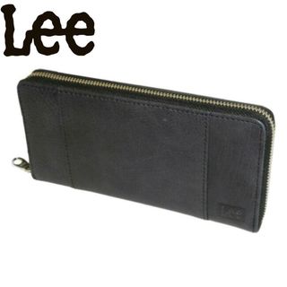 リー(Lee)のLee ラウンドファスナー長財布  320-1897 クロ(長財布)