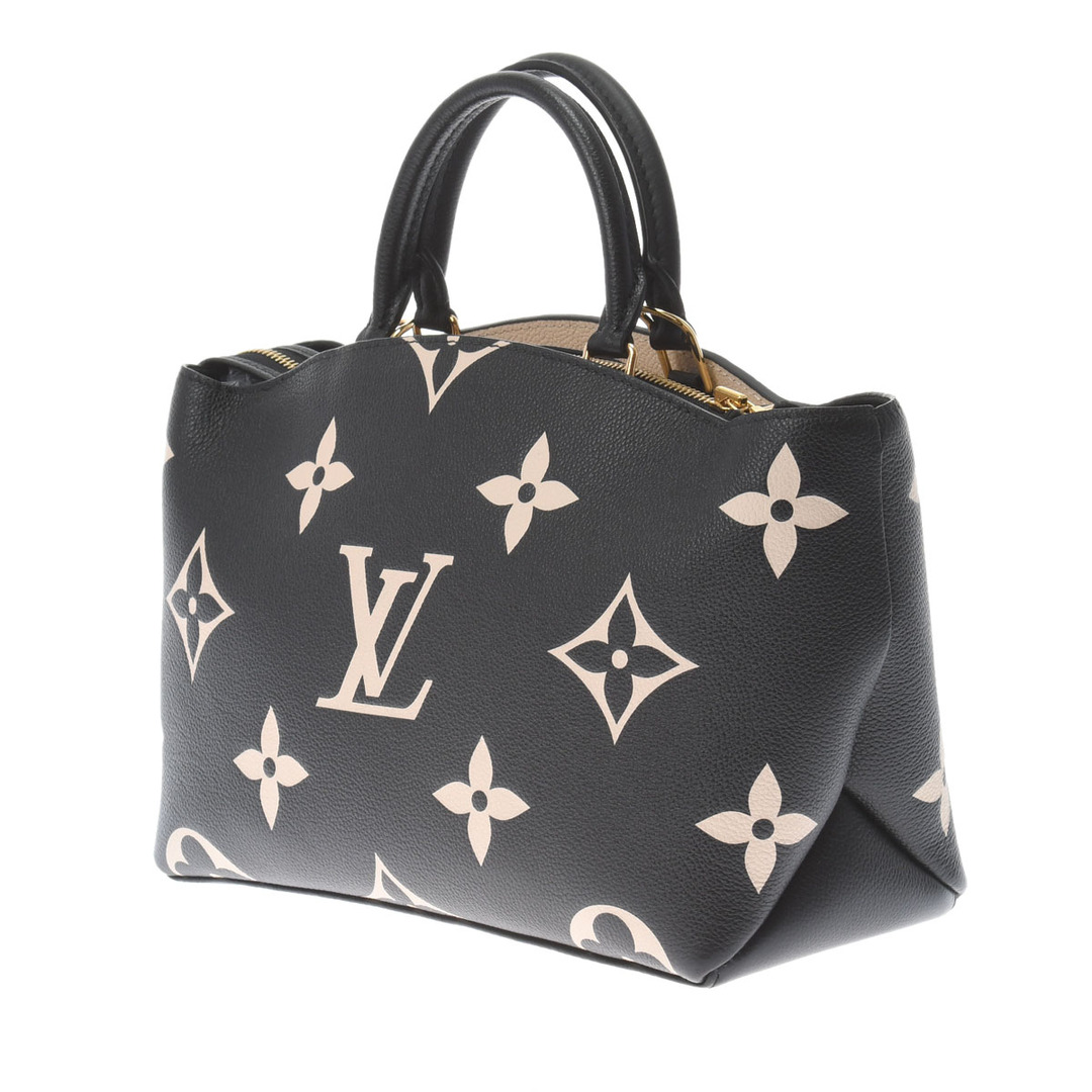 ルイ ヴィトン LOUIS VUITTON M58913 RFIDタグ レディース ハンドバッグ バイカラーモノグラムアンプラント ブラック/ベージュ レザー