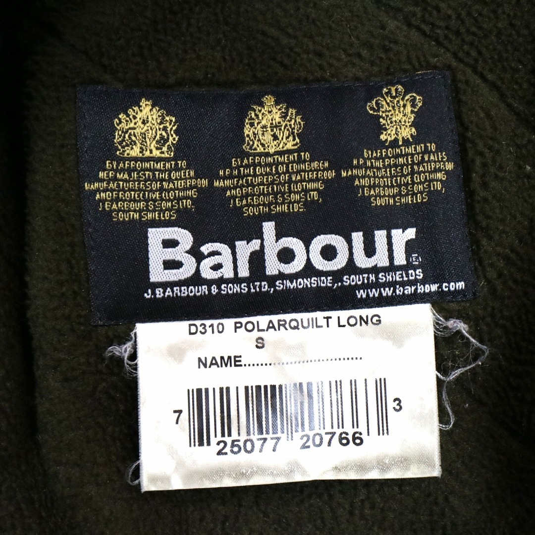 Barbour(バーブァー)のBarbour バブアー ポーラーキルト キルティングジャケット ヨーロッパ古着 アウター 防寒 カーキ (メンズ LONG) 中古 古着 O1851 メンズのジャケット/アウター(その他)の商品写真
