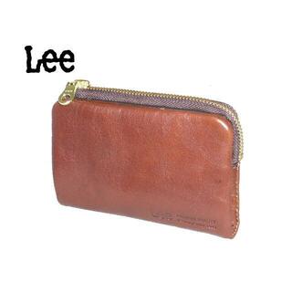 リー(Lee)のLee 二つ折り Lファスナーミドルサイズ  320-1922 ダークブラウン(折り財布)