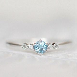 ミキモト サファイヤ リング 0.60CT