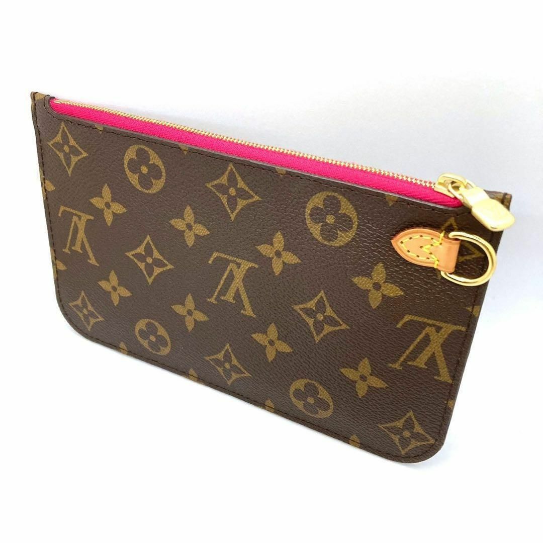 LOUIS VUITTON(ルイヴィトン)のルイ ヴィトン M41177 モノグラム ネヴァーフルMM ポーチ ブラウン レディースのファッション小物(ポーチ)の商品写真