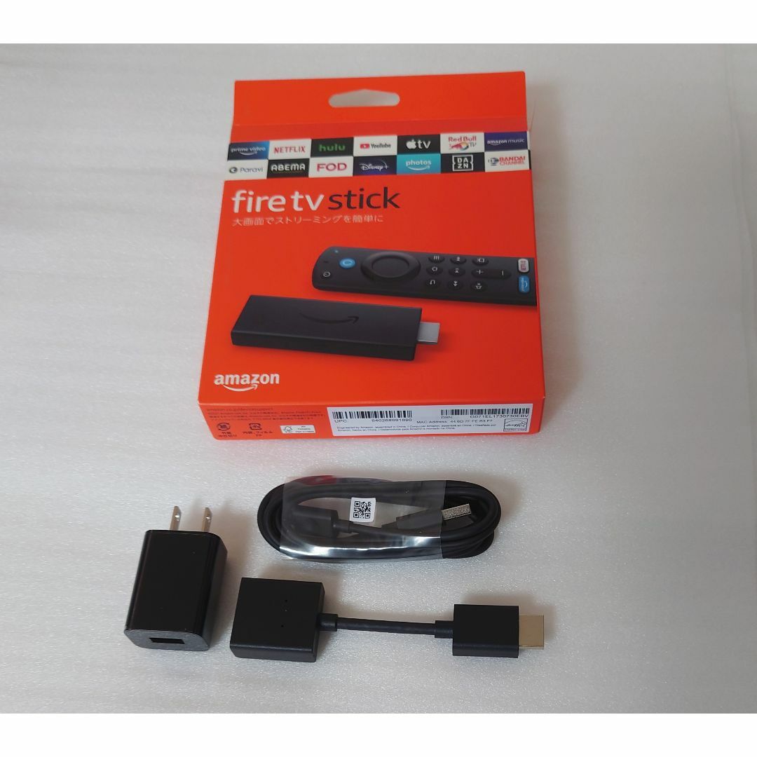 Amazon(アマゾン)のfire tv stick 付属品（新品、未使用） スマホ/家電/カメラのテレビ/映像機器(その他)の商品写真