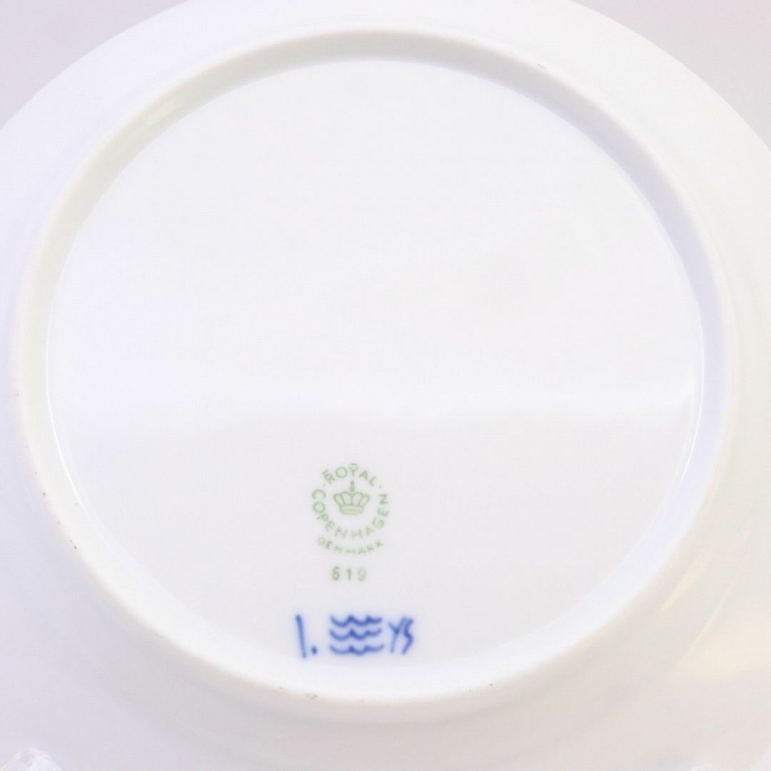 ROYAL COPENHAGEN ロイヤルコペンハーゲン ブルーフルーテッド プレート 19cm 2枚セット 2