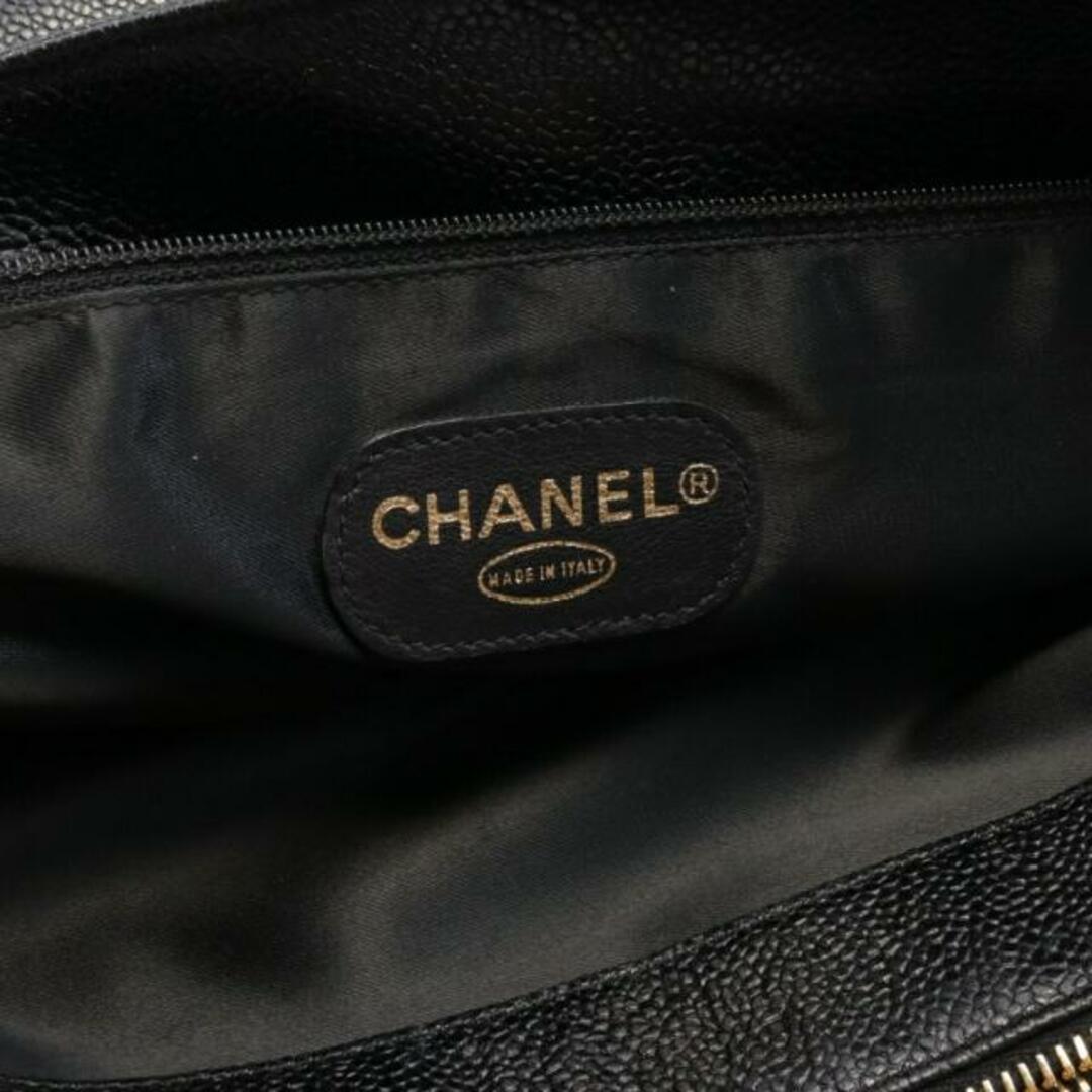 CHANEL   シャネル　ココ　パテント　デカ　チェーントート　バッグ