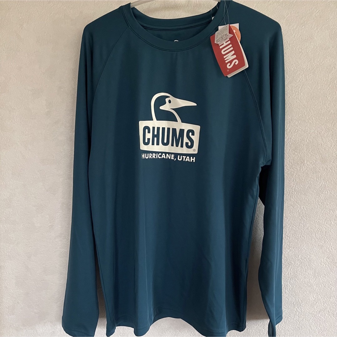 L 新品 チャムス Tシャツ CHUMS ラッシュガード 長袖のサムネイル