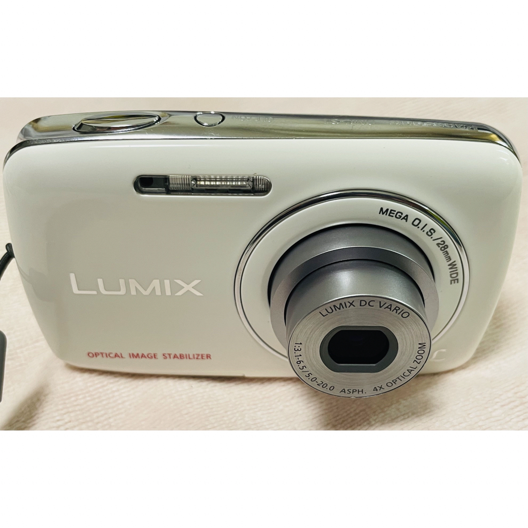 LUMIX DMC-S1-W ほぼ未使用 1G 4G SDカード付