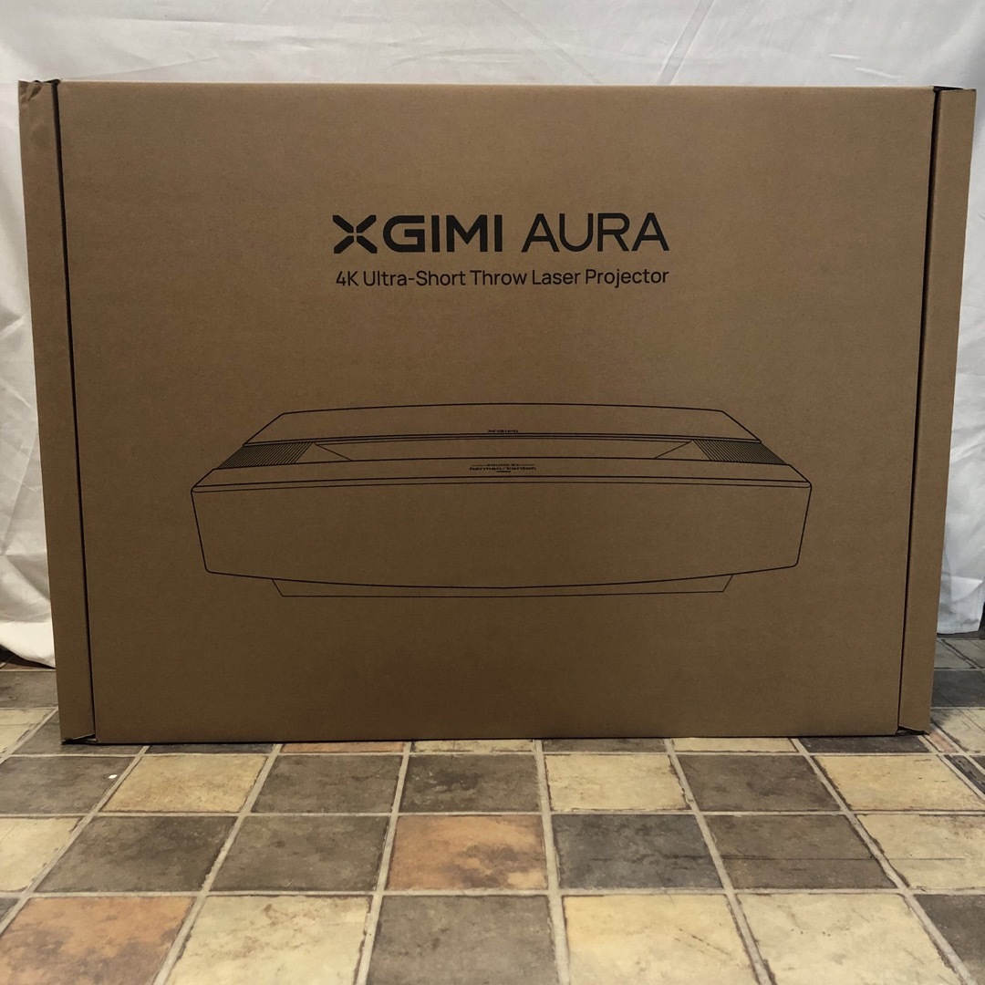 新品未開封　XGIMI AURA 4K 超単焦点プロジェクタースマホ/家電/カメラ