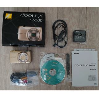 Nikon COOLPIX S6300 ゴールド (箱入り)(コンパクトデジタルカメラ)