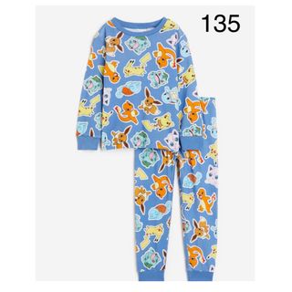 エイチアンドエム(H&M)の専用　新品　ポケモン　パジャマ　長袖　135-140(パジャマ)