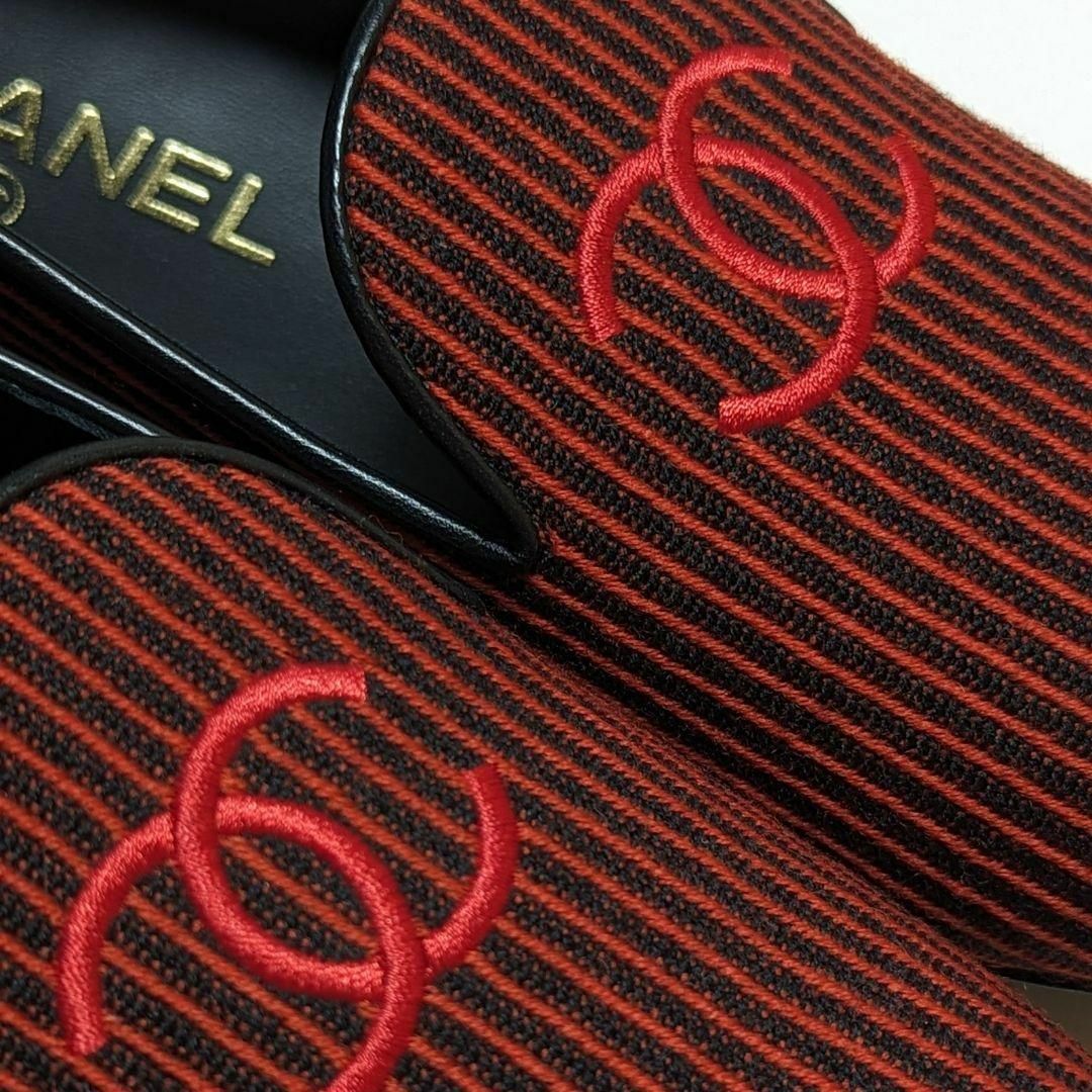 CHANEL(シャネル)の今秋のマダムのおすすめ未使用♥CHANELシャネルラムウールオペラシューズ36C レディースの靴/シューズ(ハイヒール/パンプス)の商品写真