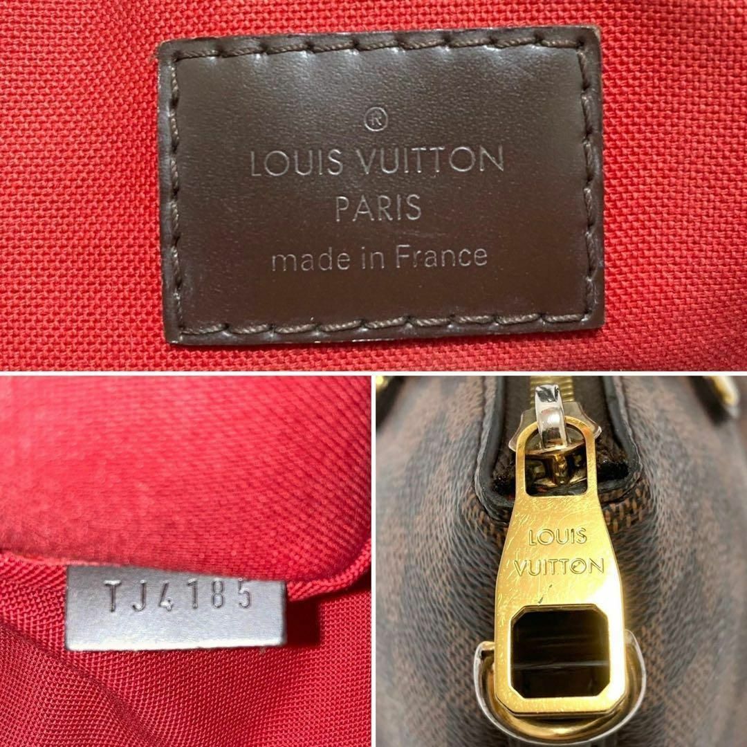 LOUIS VUITTON(ルイヴィトン)のルイヴィトン N41545 ハンドバッグ ダミエ シエナ PM ブラウン レッド レディースのバッグ(ハンドバッグ)の商品写真