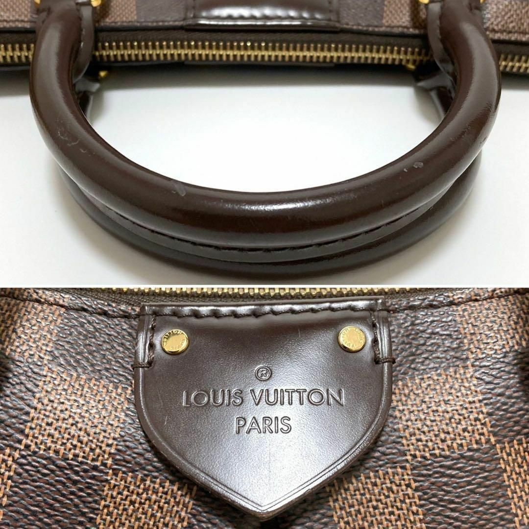 LOUIS VUITTON(ルイヴィトン)のルイヴィトン N41545 ハンドバッグ ダミエ シエナ PM ブラウン レッド レディースのバッグ(ハンドバッグ)の商品写真