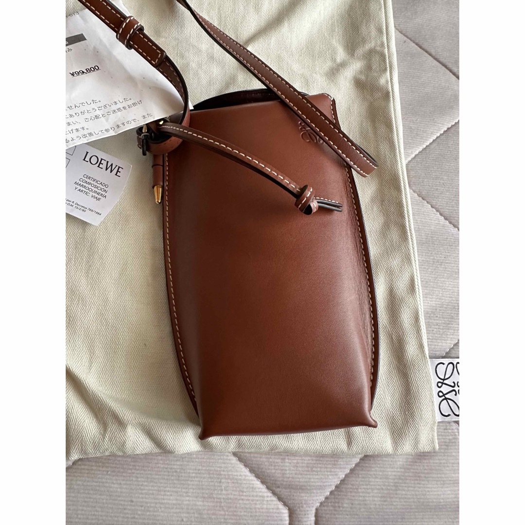 Loewe GATE POCKET ショルダーバッグ ラスティカラー-