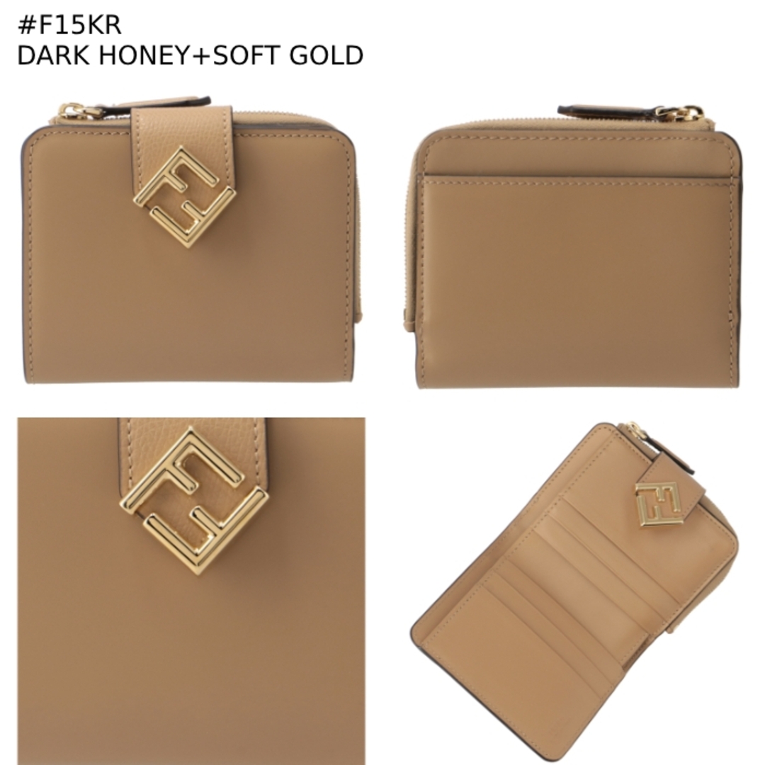 フェンディ FENDI 財布 二つ折り FFダイヤモンド コンパクト フェンディ FENDI 財布 二つ折り FFダイヤモンド コンパクト