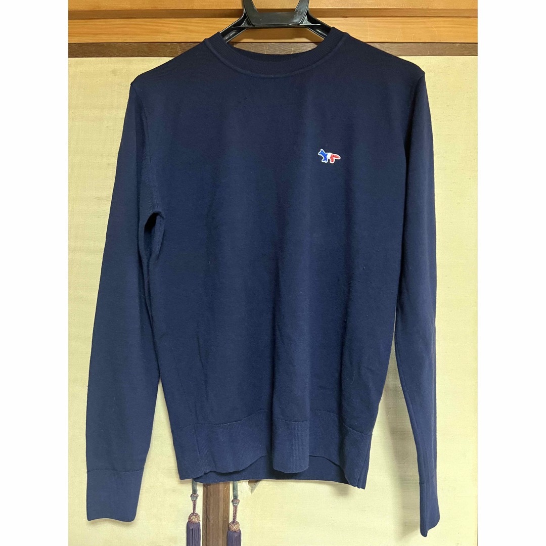 MAISON KITSUNE' - メゾンキツネ ニットセーター ロゴの通販 by シン