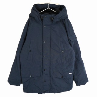 カーハート(carhartt)のCarhartt カーハート ナイロン 中綿ジャケット 防寒  アメカジ ネイビー (メンズ L) 中古 古着 O1983(その他)