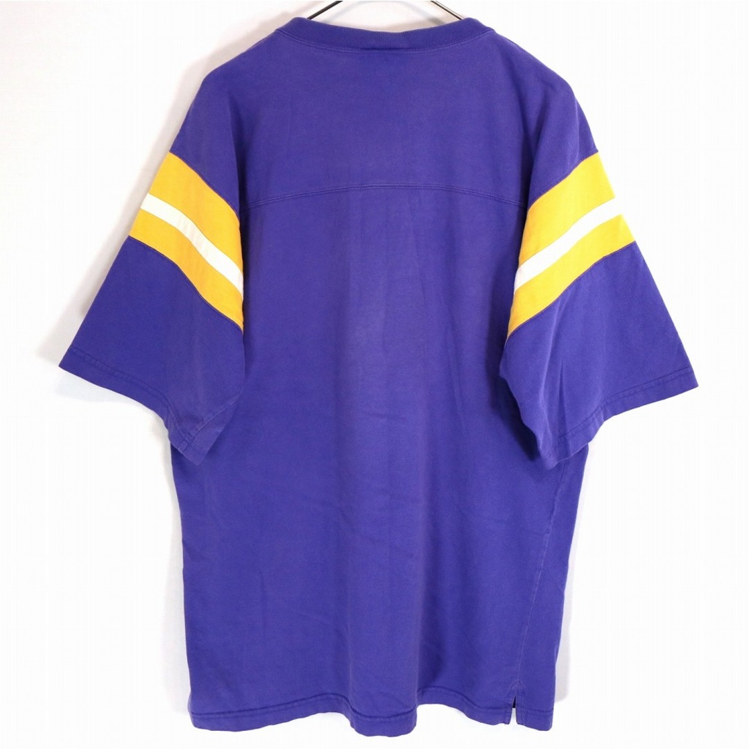 メンズ パーカー トレーナー NFL ミネソタ アメフト 紫 XL  美品