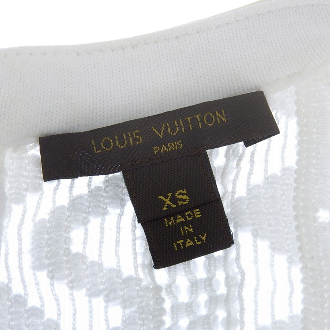 LOUIS VUITTON(ルイヴィトン)のルイヴィトン 美品 LOUIS VUITTON ルイ ヴィトン 総柄 半袖 Tシャツ トップス レディース ホワイト XS 15年 XS レディースのレッグウェア(タイツ/ストッキング)の商品写真