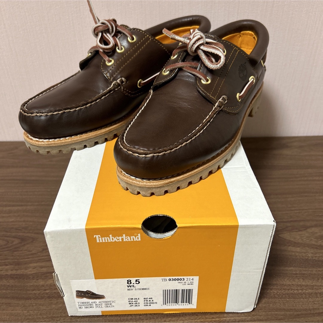 TIMBERLAND 3EYE CLASSIC デッキシューズ モカシン-