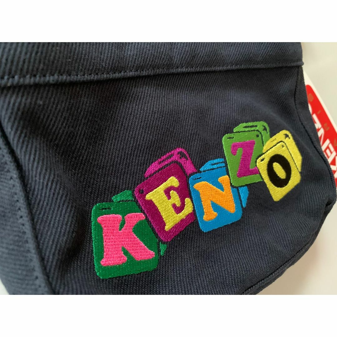 KENZO - Kenzo Boke Boyコレクション ネイビー スモール バッグ KENZO - Kenzo Boke Boyコレクション ネイビー スモール バッグ