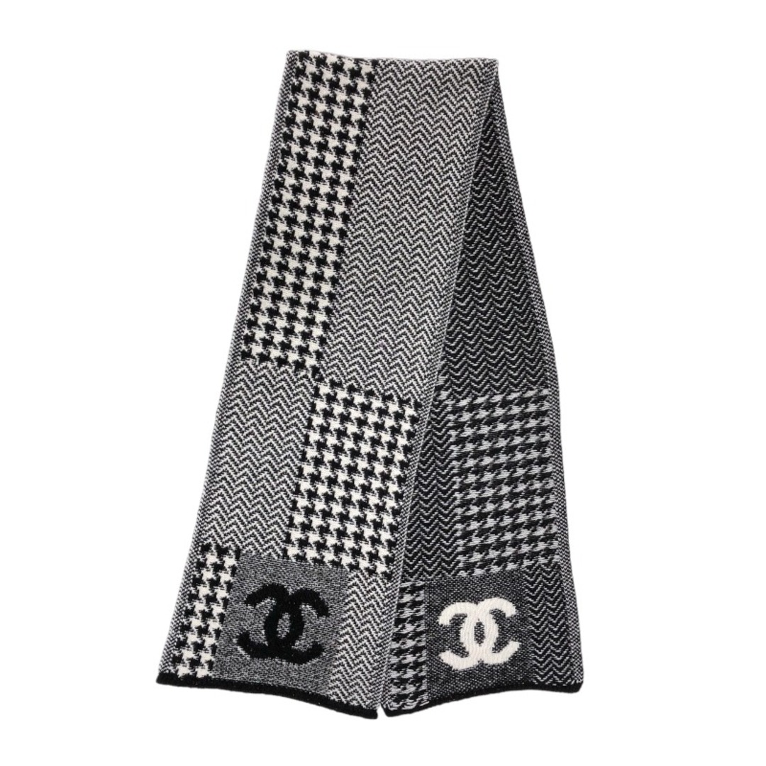 シャネル　CCロゴ　ポケット　カシミヤ　マフラー　Chanel