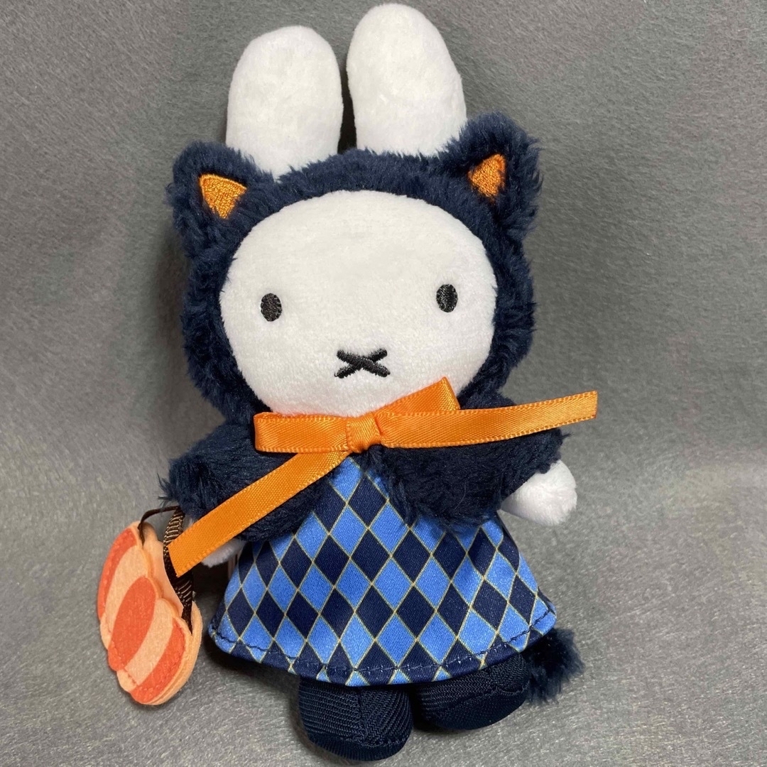 miffy(ミッフィー)の【限定】ハロウィーンキャット☆ミッフィー【ハウステンボス】 エンタメ/ホビーのおもちゃ/ぬいぐるみ(ぬいぐるみ)の商品写真