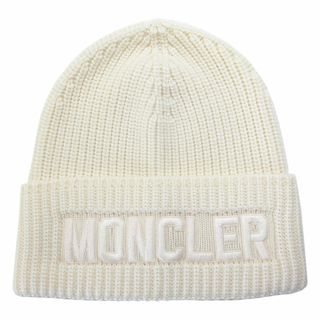 MONCLER 縦ロゴ 刺繍　キャップ　黒　新品　モンクレール　CAPシュプリーム