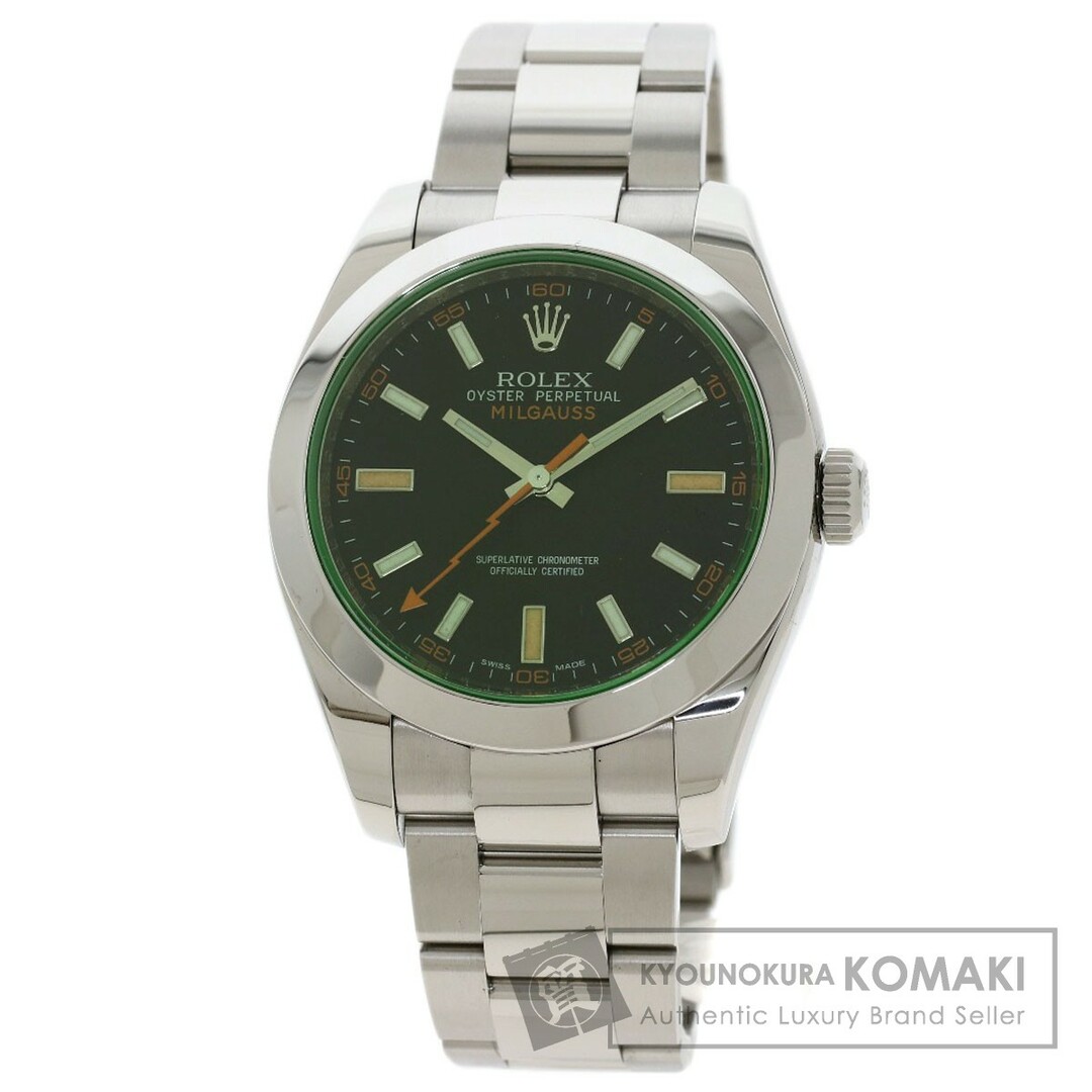 ROLEX 116400GV ミルガウス  腕時計 SS SS メンズ