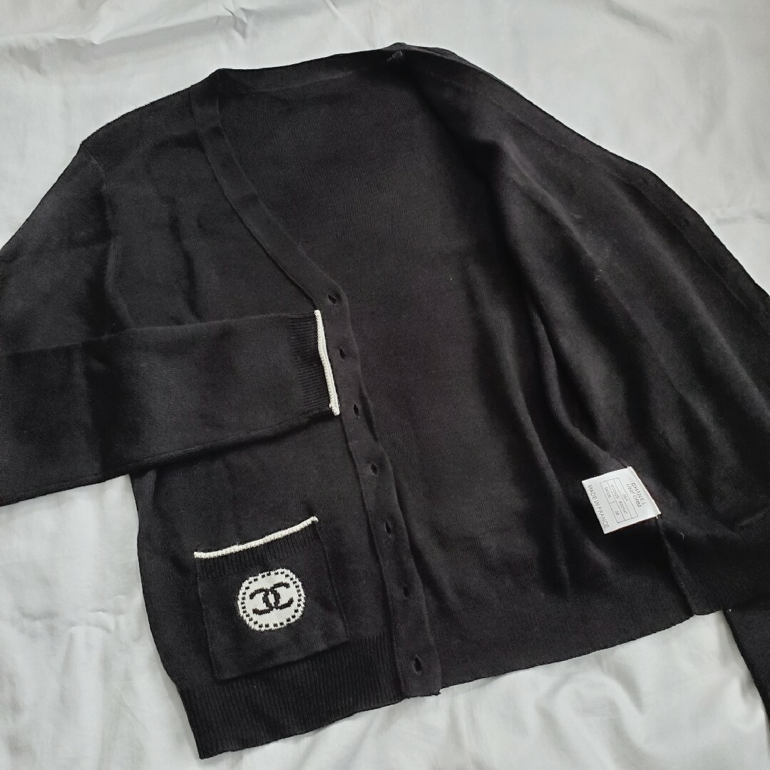 CHANEL - CHANEL スタッフユニフォーム カーディガン シャネル CHANEL - CHANEL スタッフユニフォーム カーディガン シャネル