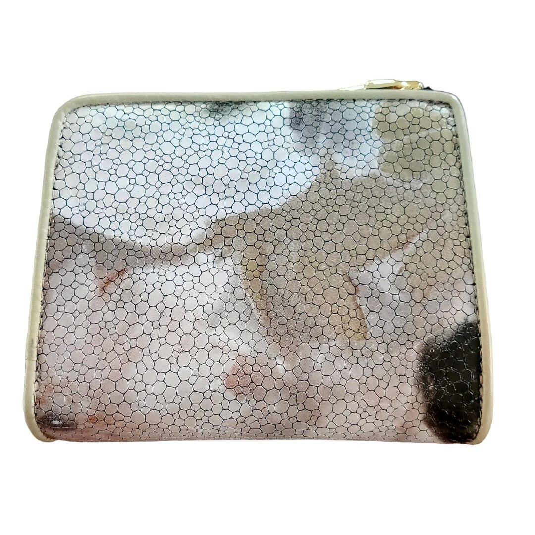 SHIME(シィメ)の未使用品 SHiME レザー 財布 シィメ 折り財布  L字ファスナー レディースのファッション小物(財布)の商品写真