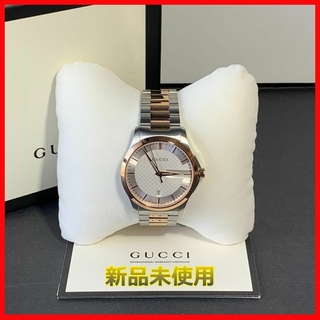 グッチ(Gucci)の【GUCCI】【安心返品保証】【新品未使用】メンズ腕時計　YA126473(腕時計(アナログ))