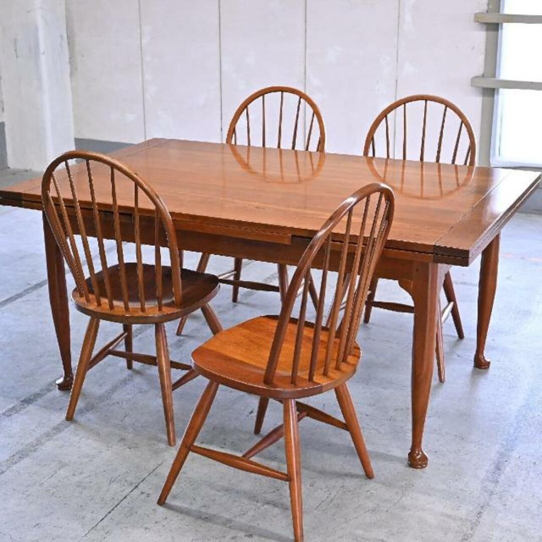 横浜ダニエル stickley 「cherry valley」ダイニング 5点セット チェア