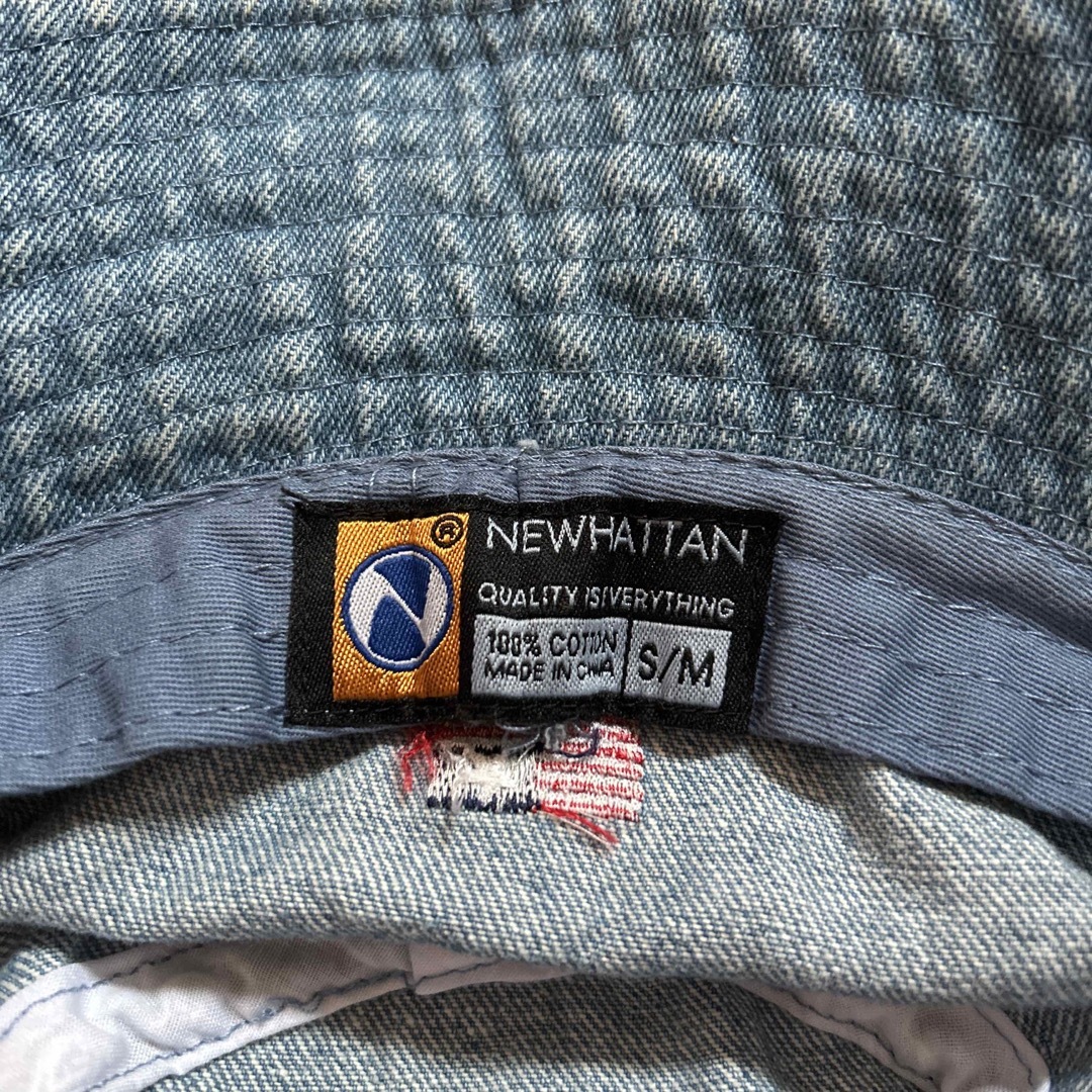 newhattan(ニューハッタン)のNEWHATTAN  デニム S/M キッズ/ベビー/マタニティのこども用ファッション小物(帽子)の商品写真