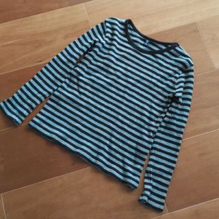 ユニクロ(UNIQLO)の107 109おまとめ【120cm】UNIQLO　ボーダー　長袖(Tシャツ/カットソー)