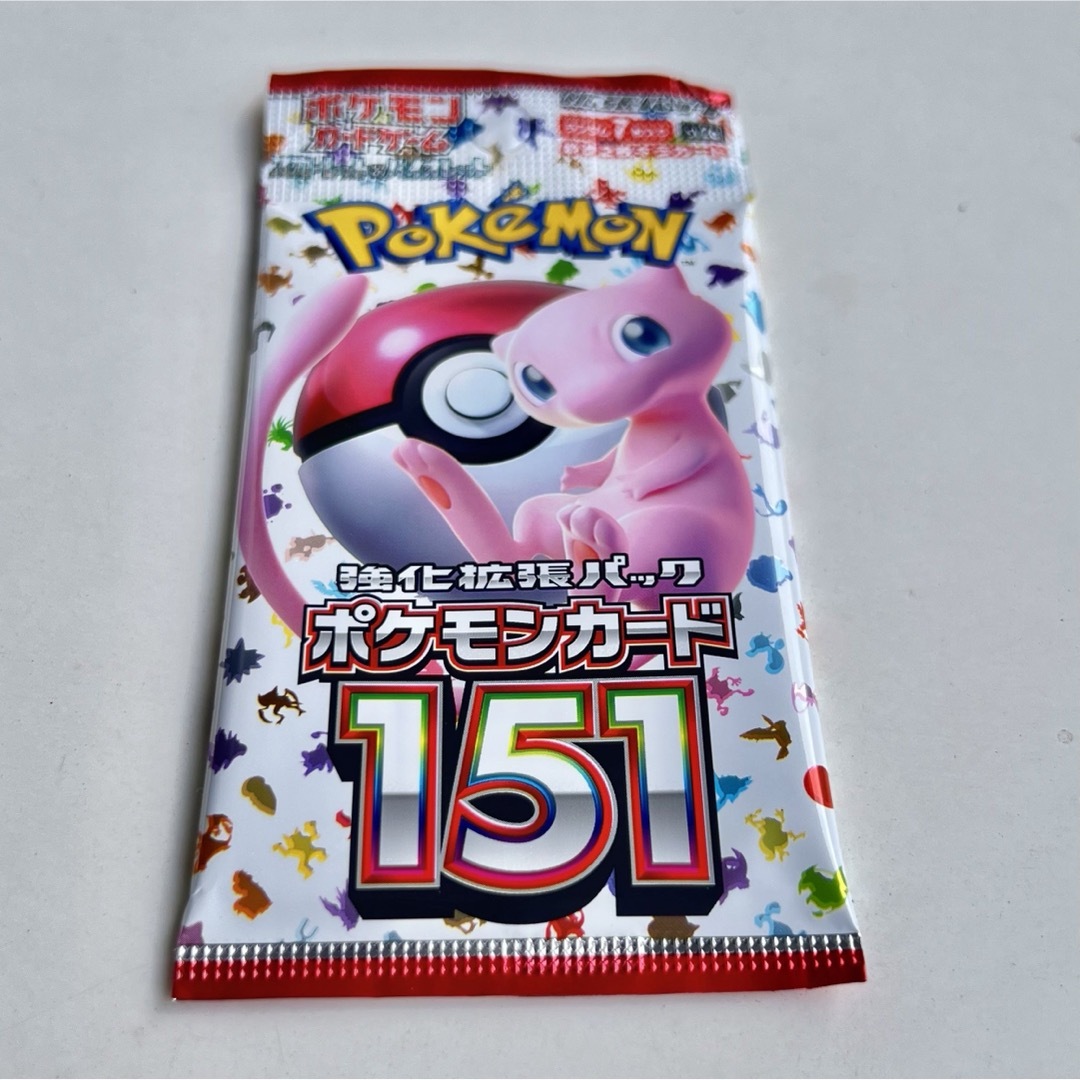 ポケモンカードゲーム　151新品10パック