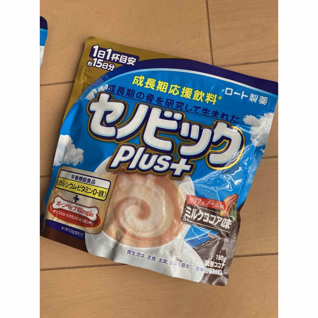 ロート製薬(ロートセイヤク)のセノビックPlus➕　ミルクココア味 食品/飲料/酒の健康食品(その他)の商品写真