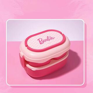 バービー(Barbie)のBarbie バービー　弁当箱　ランチボックス　日本未入荷　希少　輸入品(弁当用品)