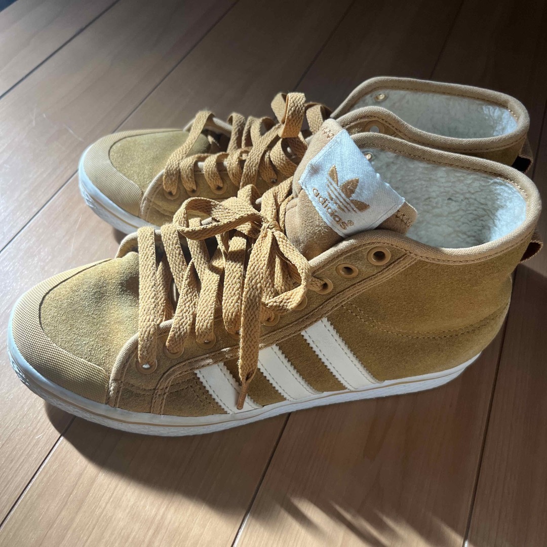 adidas - adidas ハイカットスニーカー 24.5cmの通販 by adidas - adidas ハイカットスニーカー 24.5cmの通販 by