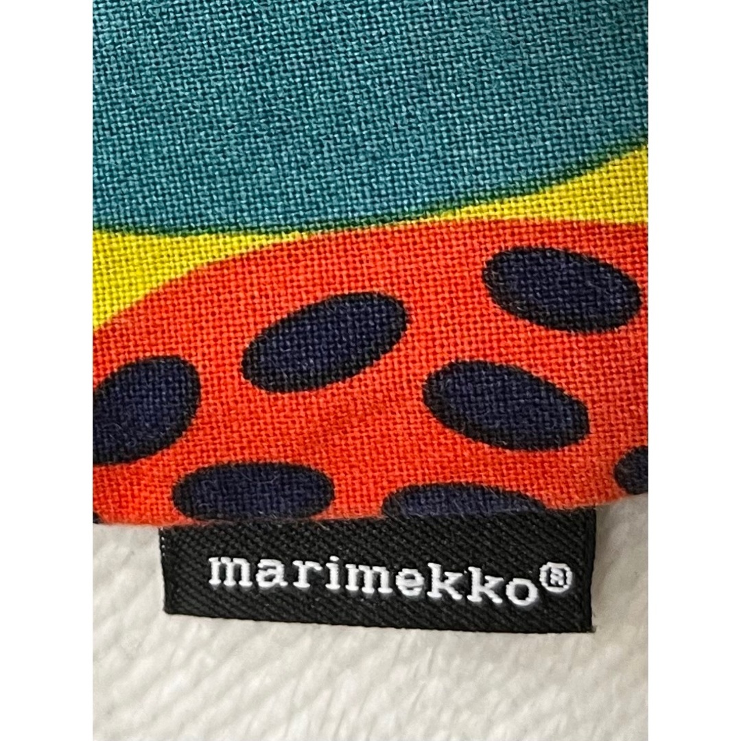 marimekko(マリメッコ)の❤️マリメッコ❤️人気可愛い貴重コンポッティバッググリーン系A4大容量持ち手スレ レディースのバッグ(トートバッグ)の商品写真