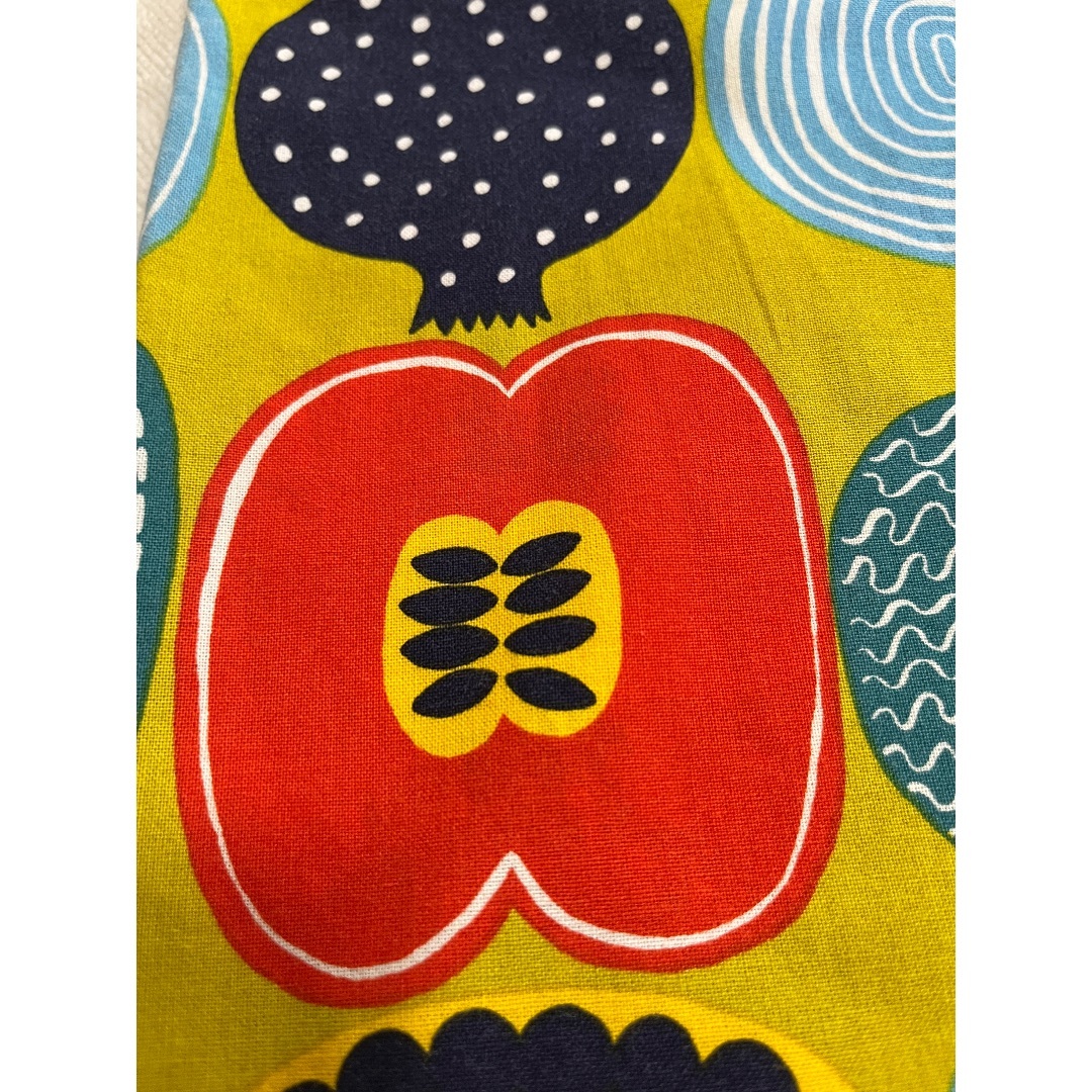 marimekko(マリメッコ)の❤️マリメッコ❤️人気可愛い貴重コンポッティバッググリーン系A4大容量持ち手スレ レディースのバッグ(トートバッグ)の商品写真