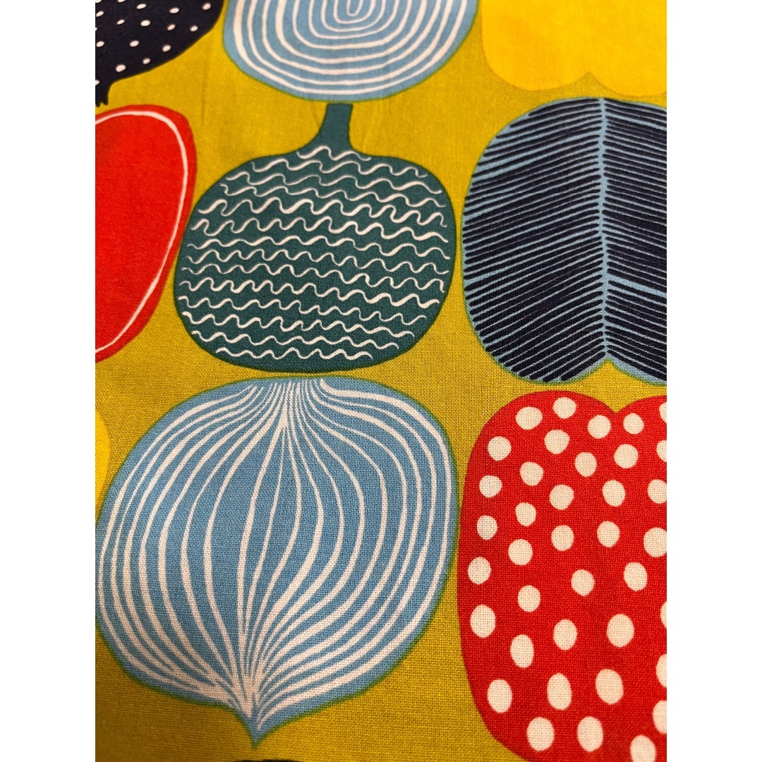 marimekko(マリメッコ)の❤️マリメッコ❤️人気可愛い貴重コンポッティバッググリーン系A4大容量持ち手スレ レディースのバッグ(トートバッグ)の商品写真