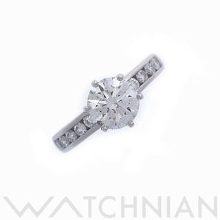 ティファニー(Tiffany & Co.)の中古 ティファニー TIFFANY & Co. レディース リング・指輪 Pt950プラチナ ダイヤモンド(リング(指輪))
