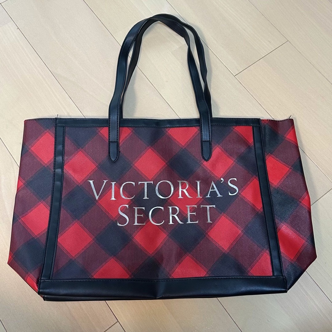 Victoria'ssecretヴィクトリアシークレットトートバッグチェック柄